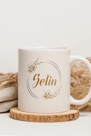 Alya Gift Shop Kişiye Özel İsme Özel Kupa Bardak
