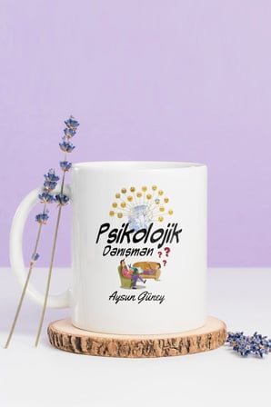 Alya Gift Shop Kişiye Özel Psikolojik Danışman Kupa Bardak