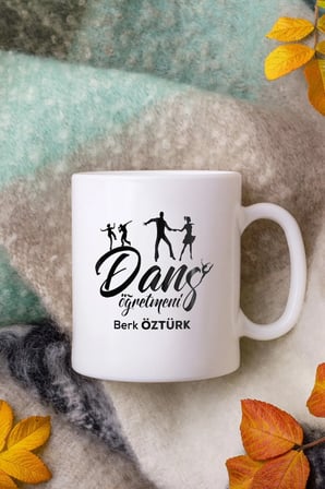 Alya Gift Shop Kişiye Özel Dans Öğretmeni Kupa Bardak