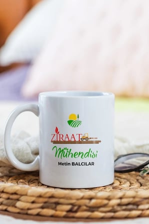 Alya Gift Shop Kişiye Özel Ziraat Mühendisi Kupa Bardak