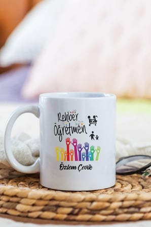 Alya Gift Shop Kişiye Özel Rehber Öğretmen Kupa Bardak