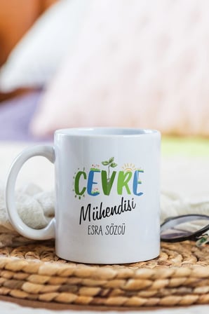 Alya Gift Shop Kişiye Özel Çevre Mühendisi Kupa Bardak