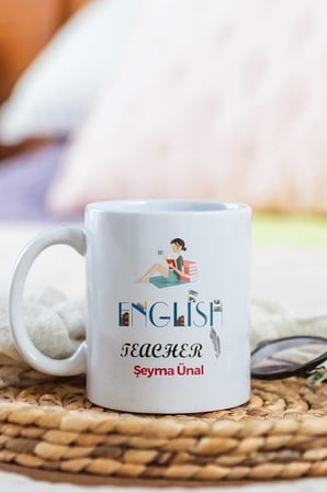 Alya Gift Shop Kişiye Özel English Teacher Kupa Bardak