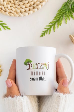 Alya Gift Shop Kişiye Özel Peyzaj Mimarı Kupa Bardak