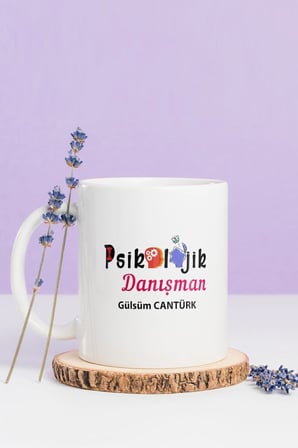 Alya Gift Shop Kişiye Özel Psikolojik Danışman Kupa Bardak