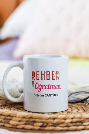 Alya Gift Shop Kişiye Özel Rehber Öğretmen Kupa Bardak