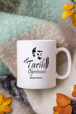 Alya Gift Shop Kişiye Özel Tarih Öğretmeni Kupa Bardak
