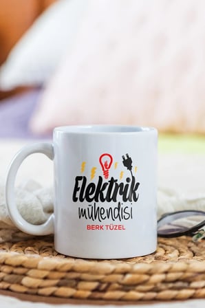 Alya Gift Shop Kişiye Özel Elektrik Mühendisi Kupa Bardak