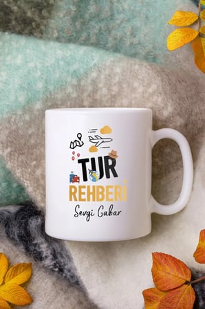 Alya Gift Shop Kişiye Özel Tur Rehberi Kupa Bardak