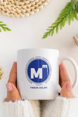 Alya Gift Shop Kişiye Özel Logolu Kupa Bardak