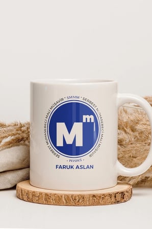 Alya Gift Shop Kişiye Özel Logolu Kupa Bardak