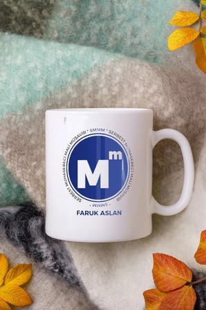 Alya Gift Shop Kişiye Özel Logolu Kupa Bardak
