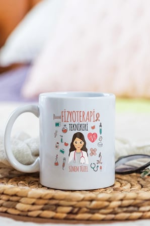 Alya Gift Shop Kişiye Özel Fizyoterapi Teknikeri Kupa Bardak