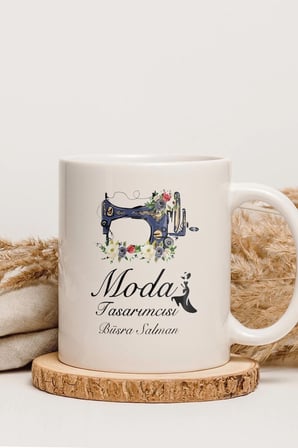 Alya Gift Shop Kişiye Özel Moda Tasarımcısı Kupa Bardak