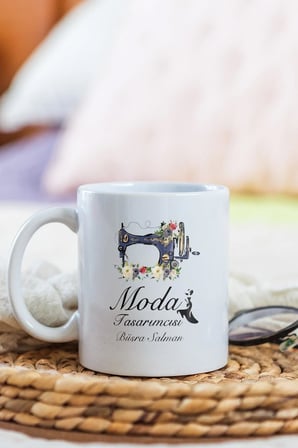 Alya Gift Shop Kişiye Özel Moda Tasarımcısı Kupa Bardak