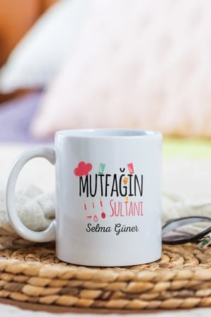 Alya Gift Shop Kişiye Özel Mutfağın Sultanı Kupa Bardak