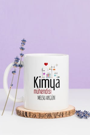 Alya Gift Shop Kişiye Özel Kimya Mühendisi Kupa Bardak