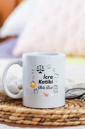 Alya Gift Shop Kişiye Özel İcra Katibi Kupa Bardak
