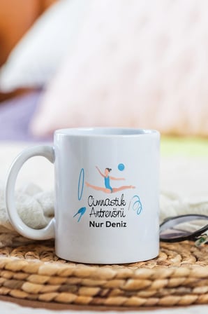 Alya Gift Shop Kişiye Özel Cimnastik Antrenörü Kupa Bardak