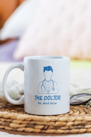 Alya Gift Shop Kişiye Özel The Doctor Kupa Bardak