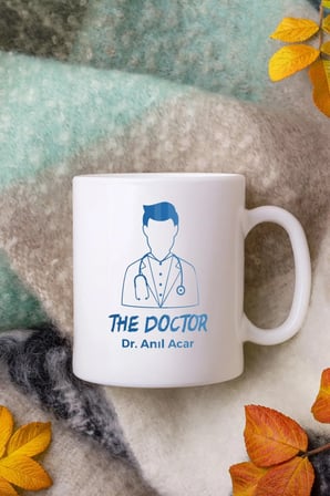 Alya Gift Shop Kişiye Özel The Doctor Kupa Bardak