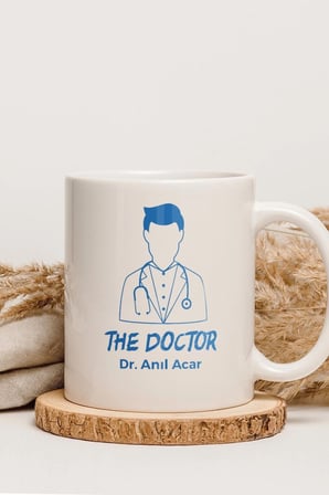 Alya Gift Shop Kişiye Özel The Doctor Kupa Bardak