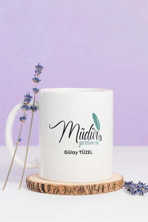 Alya Gift Shop Kişiye Özel Müdür Yardımcısı Kupa Bardak