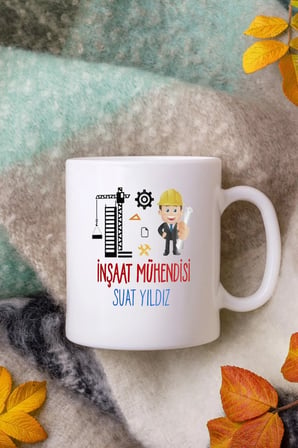 Alya Gift Shop Kişiye Özel İnşaat Memuru Kupa Bardak