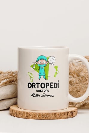 Alya Gift Shop Kişiye Özel Ortopedi Doktoru Kupa Bardak
