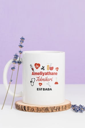 Alya Gift Shop Kişiye Özel Ameliyathane Teknikeri Kupa Bardak