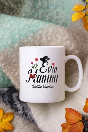 Alya Gift Shop Kişiye Özel Evin Hanımı Kupa Bardak