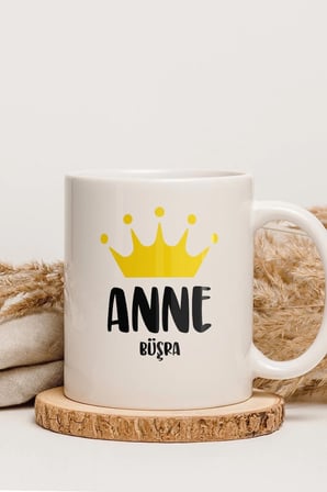Alya Gift Shop Kişiye Özel Anne Kupa Bardak