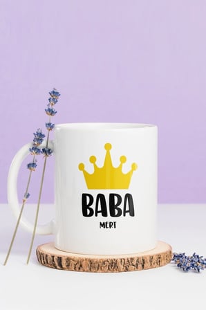 Alya Gift Shop Kişiye Özel Baba Kupa Bardak