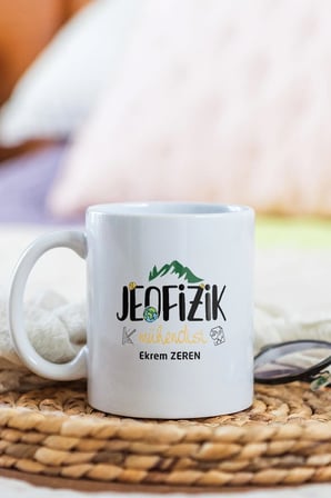Alya Gift Shop Kişiye Özel Jeofizik Mühendisi Kupa Bardak
