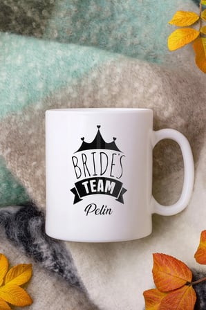 Alya Gift Shop Kişiye Özel Bride's Team Kupa Bardak