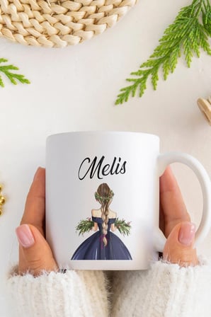 Alya Gift Shop Kişiye Özel Figürlü Kupa Bardak
