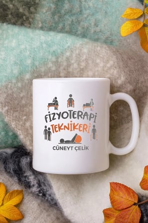 Alya Gift Shop Kişiye Özel Fizyoterapi Teknikeri Kupa Bardak