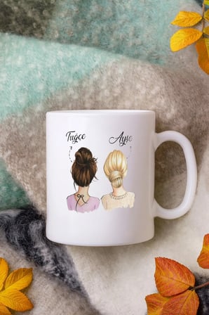 Alya Gift Shop Kişiye Özel Figürlü Kupa Bardak