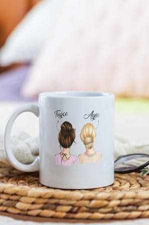 Alya Gift Shop Kişiye Özel Figürlü Kupa Bardak