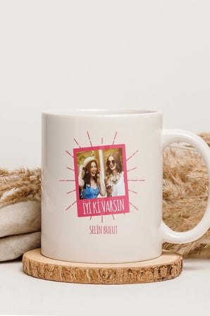 Alya Gift Shop Kişiye Özel İyi Ki Varsın Kupa Bardak