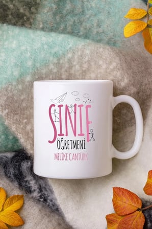 Alya Gift Shop Kişiye Özel Sınıf Öğretmeni Kupa Bardak