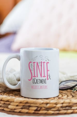 Alya Gift Shop Kişiye Özel Sınıf Öğretmeni Kupa Bardak