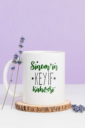 Alya Gift Shop Kişiye Özel Keyif Kahvesi Kupa Bardak