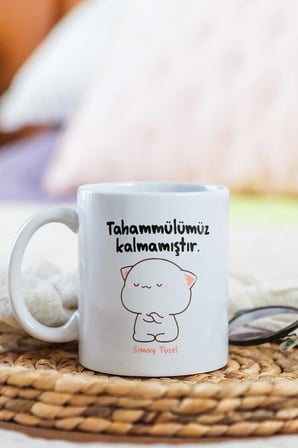 Alya Gift Shop Kişiye Özel Tahammülümüz Kalmamıştır Kupa Bardak