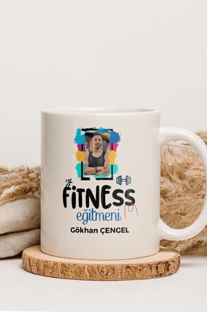 Alya Gift Shop Kişiye Özel Fitness Eğitmeni Kupa Bardak