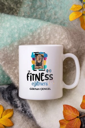 Alya Gift Shop Kişiye Özel Fitness Eğitmeni Kupa Bardak