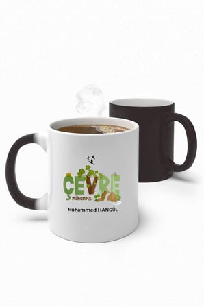 Alya Gift Shop Kişiye Özel Çevre Mühendisi Sihirli Kupa Bardak
