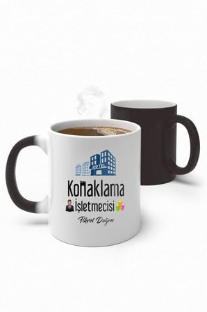 Alya Gift Shop Kişiye Özel Konaklama İşletmecisi Sihirli Kupa Bardak