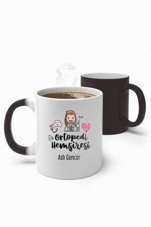 Alya Gift Shop Kişiye Özel Patoloji Teknikeri Sihirli Kupa Bardak