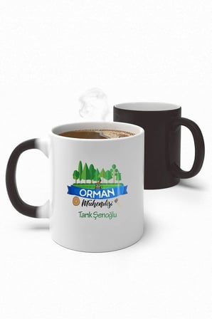 Alya Gift Shop Kişiye Özel Orman Mühendisliği Kupa Bardak